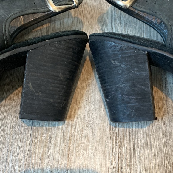 Zodiac USA Black Slingback Peep-toe Camila Sandal with 3.75 inch heels, Size 8M - Picture 5 of 8